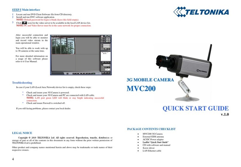 Teltonika MVC200 quick start guide