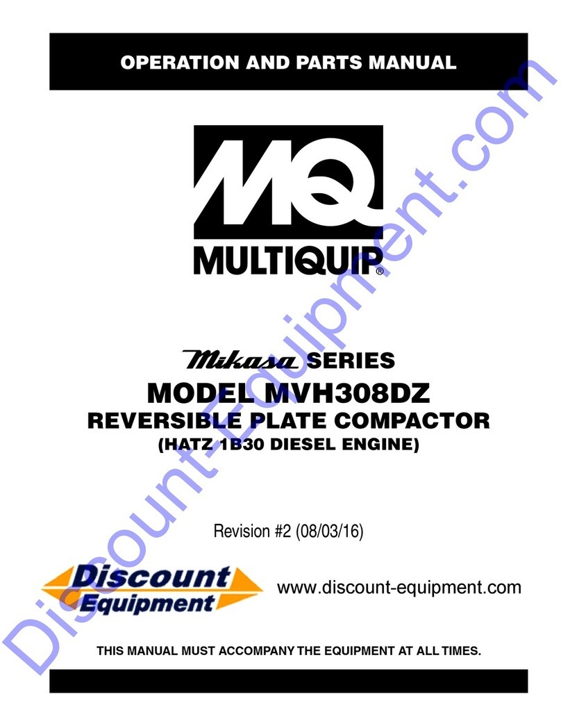 MQ Multiquip MVH308DZ Guide