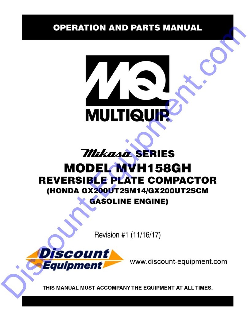 MQ Multiquip MVH158GH Guide