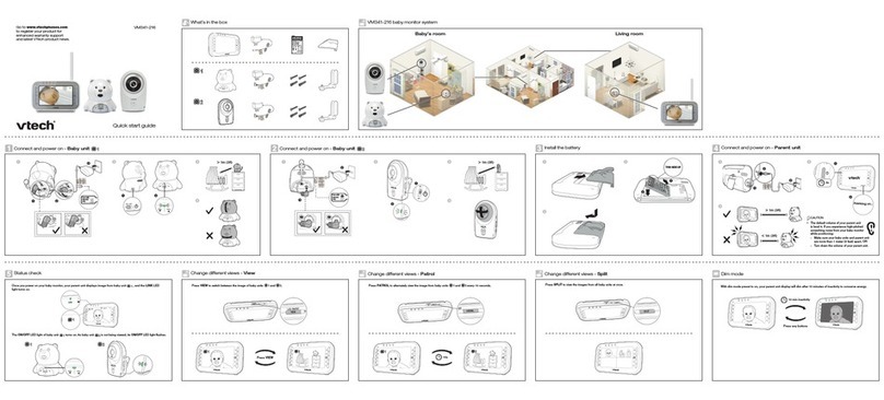 V-tech VM341-216 User manual