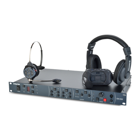 Clear-Com DX410 User manual