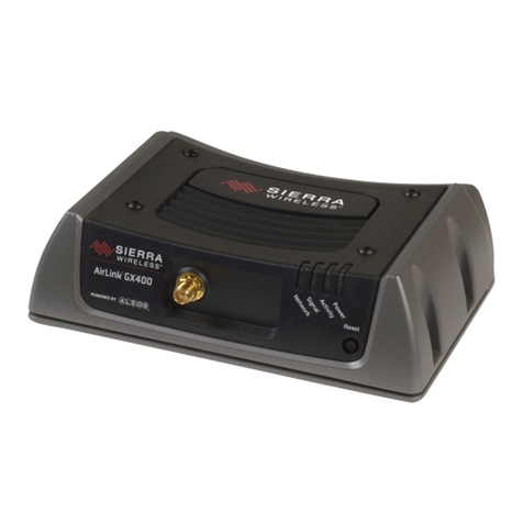 Sierra Wireless AirLink GX400 Installation manual