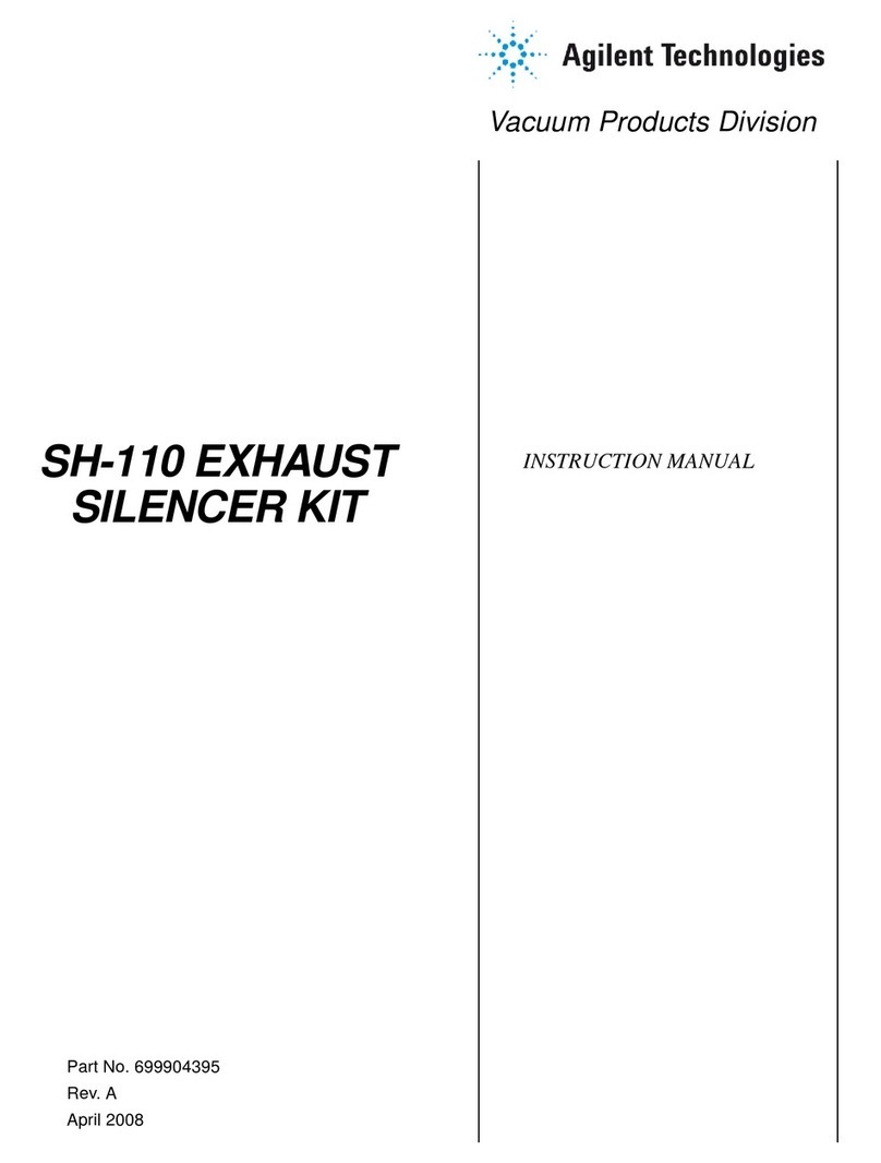 Agilent Technologies EXSLRSH110 User manual