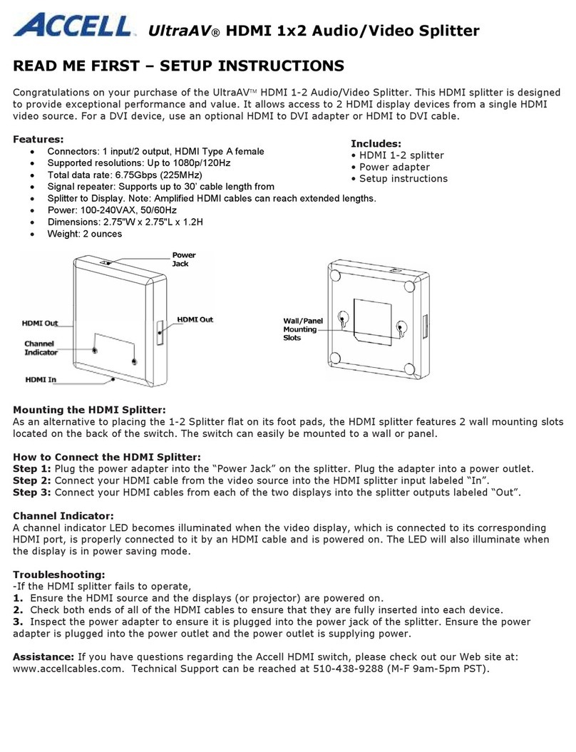 Accell UltraAV Read me first