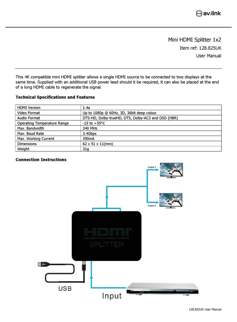 AVLink 128.825UK user manual