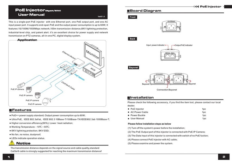 UTEPO UTP7201GE-PSE60 user manual