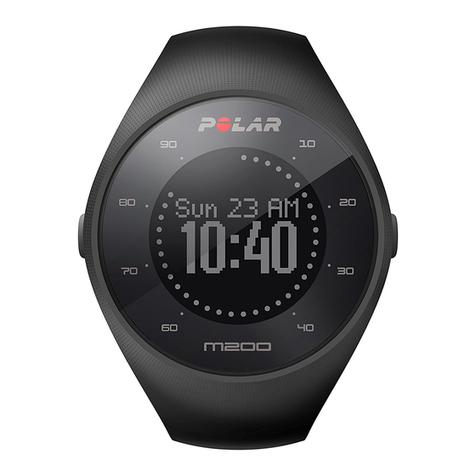 Polar Electro M200 Getting started guide