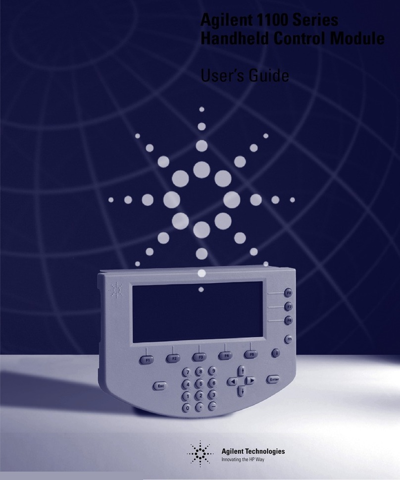 Agilent Technologies 1100 Series User manual