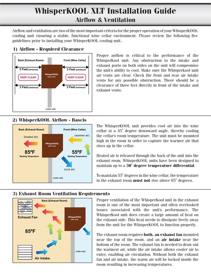 WHISPER KOOL XLT Series installation guide WHISPER KOOL XLT Series installation guide