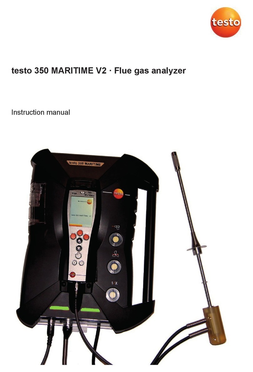 TESTO 350 Maritime V2 User manual