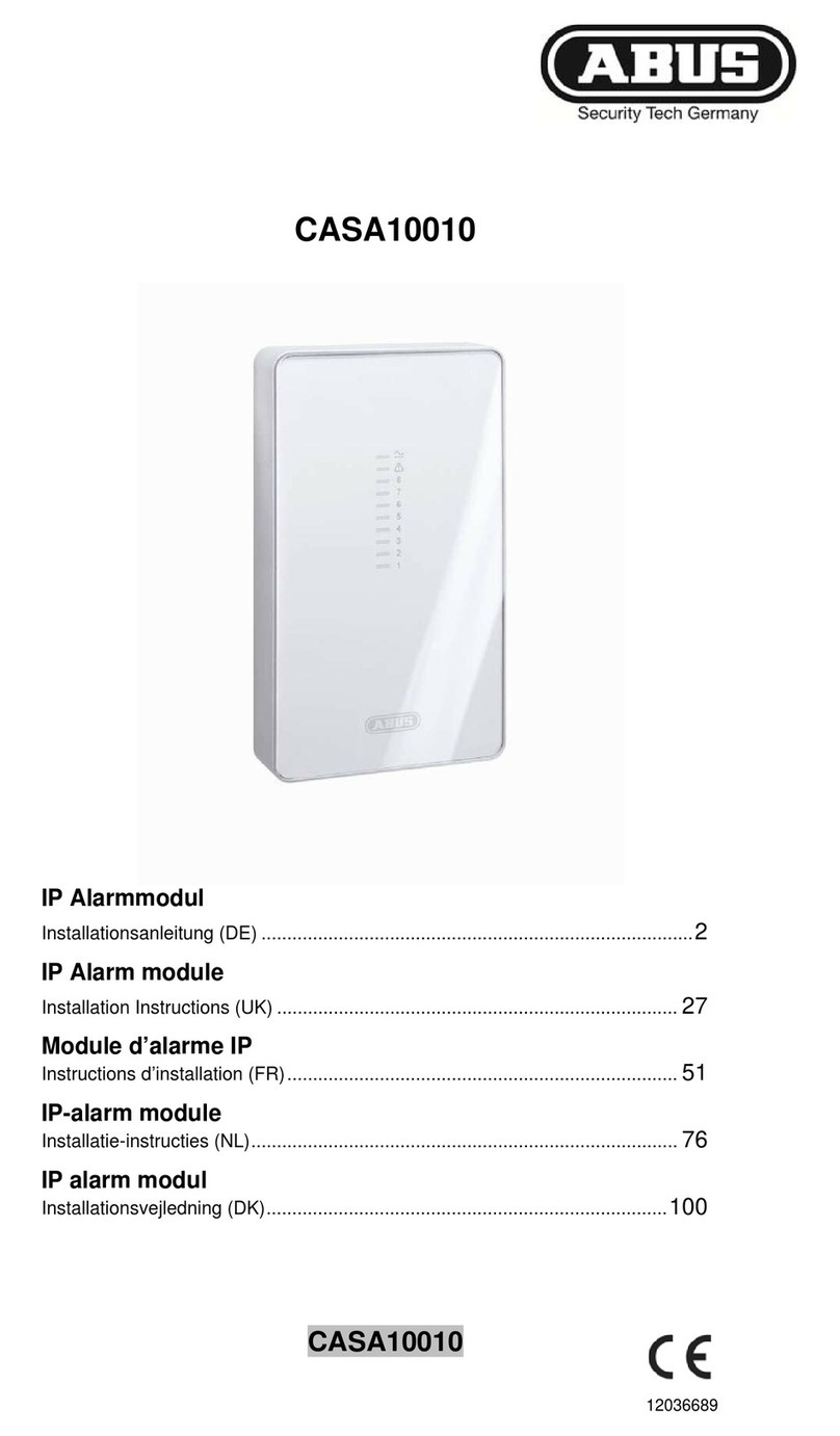 Abus CASA10010 installation instructions