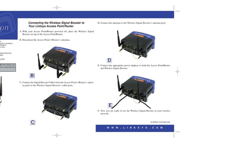 Linksys WSB24 Original operating instructions