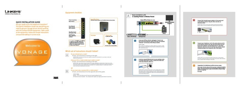 Linksys RTP300 - Broadband Router With 2 Phone Ports User manual