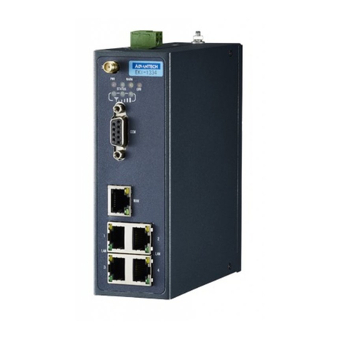 Advantech EKI-1334 user manual