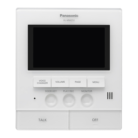 Panasonic VL-V900 User manual