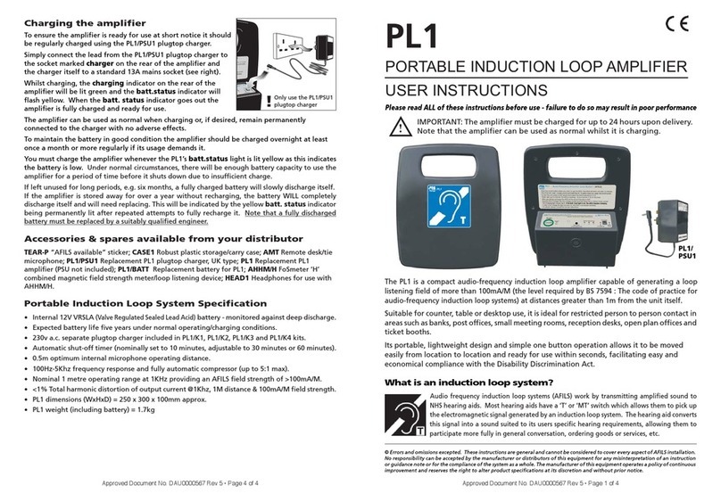 Signet PL1 User manual