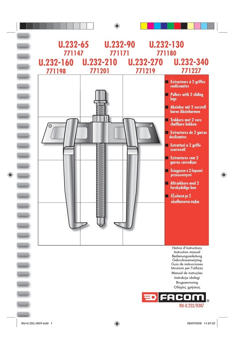 Facom U.232-65 instruction manual