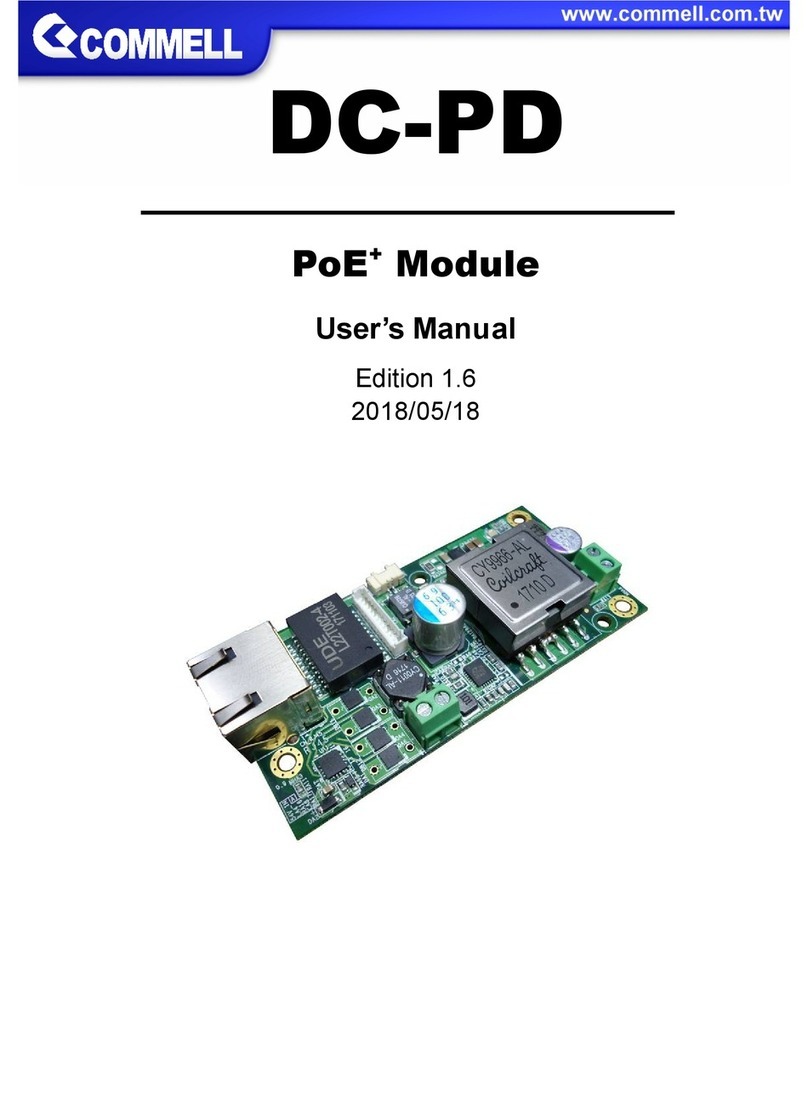 Commell DC-PD-5VT user manual