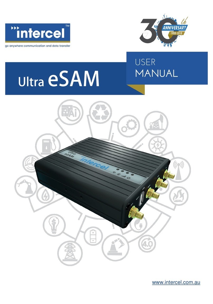 Intercel Ultra eSAM User manual