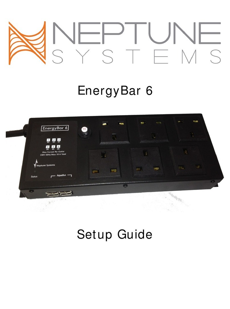 Neptune Systems EnergyBar 6 Setup guide