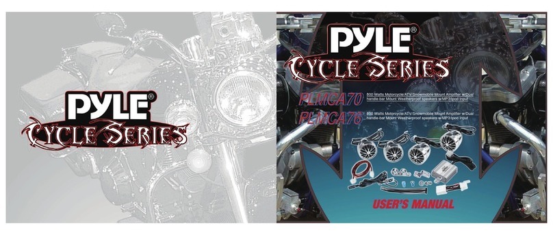 Pyle PLMCA70 user manual