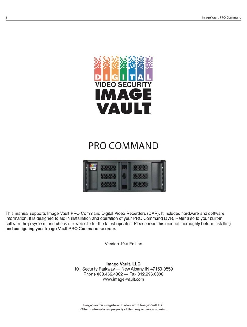 Image Vault PRO COMMAND manual
