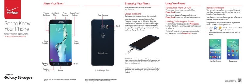Samsung Galaxy S6 edge User manual