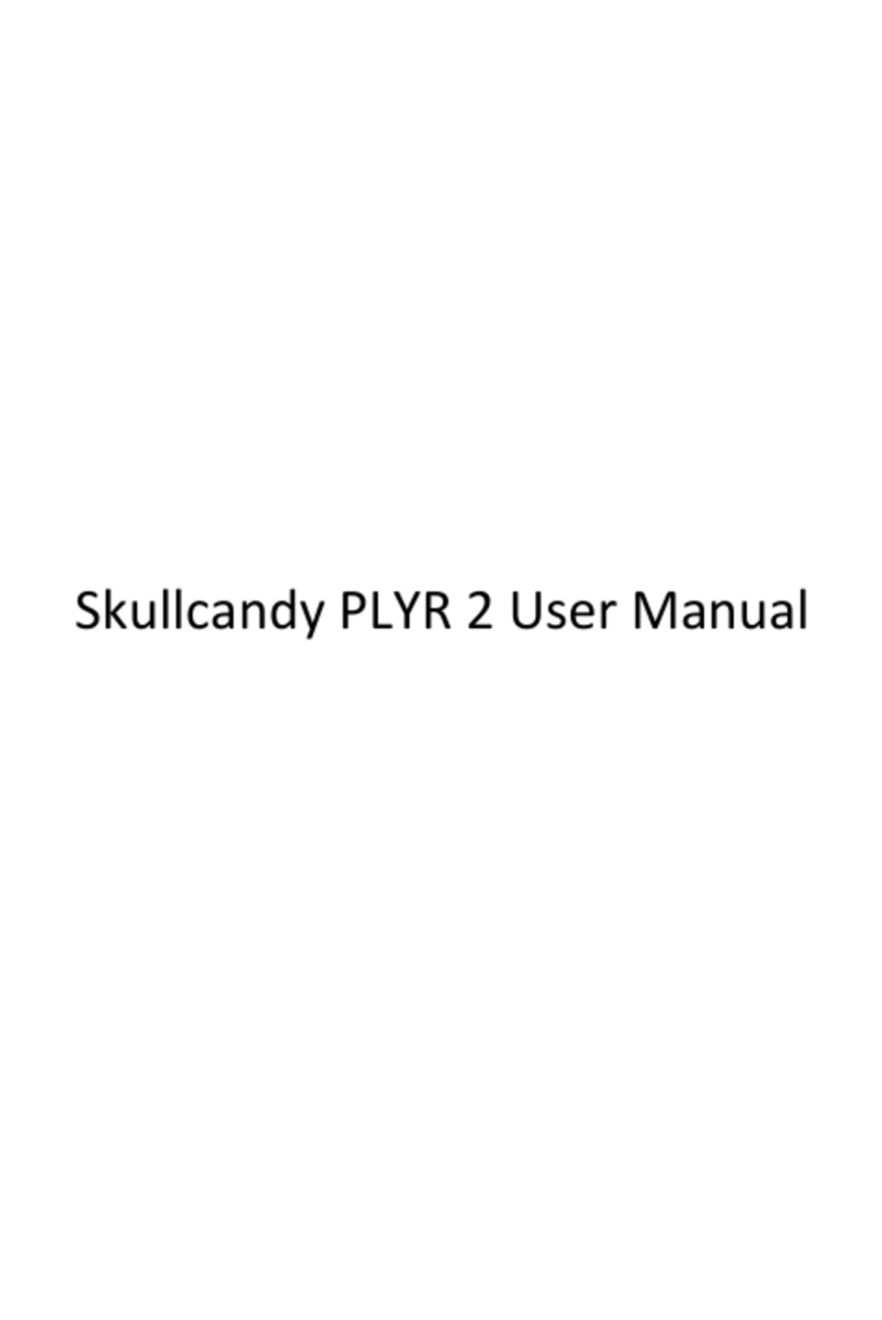 Skullcandy PLYR 2 User manual