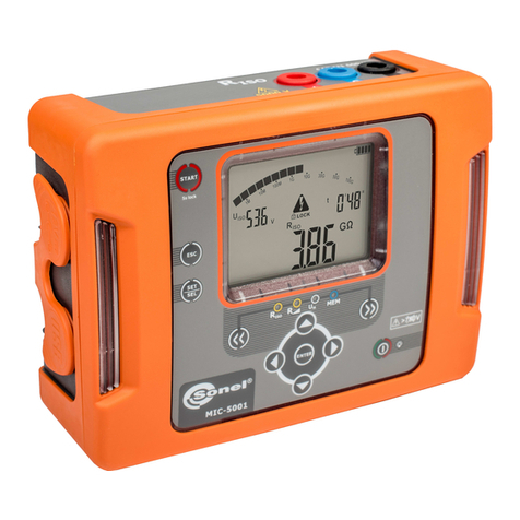 Sonel MIC-5001 User manual