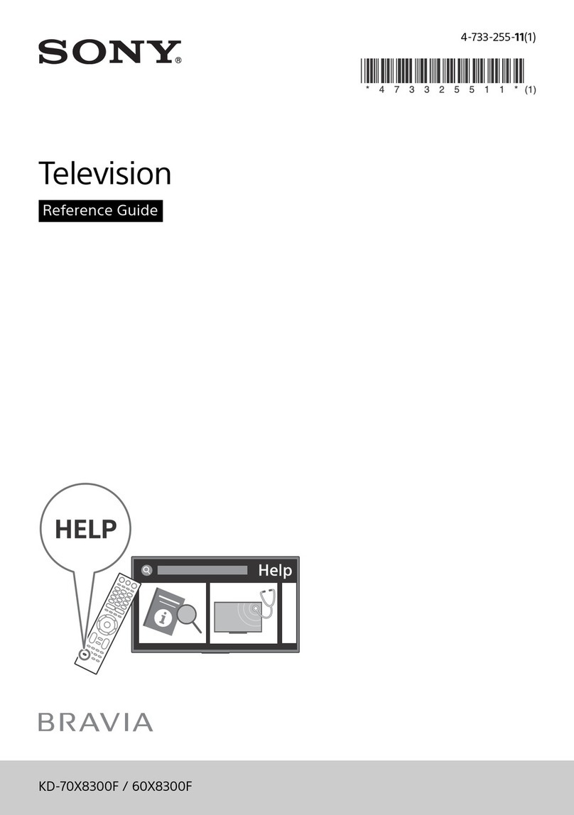 Sony Bravia KD-70X8300F User manual