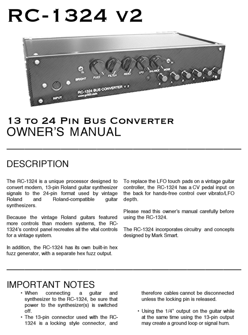 Wayne Scott Joness RC-1324 v2 owner's manual