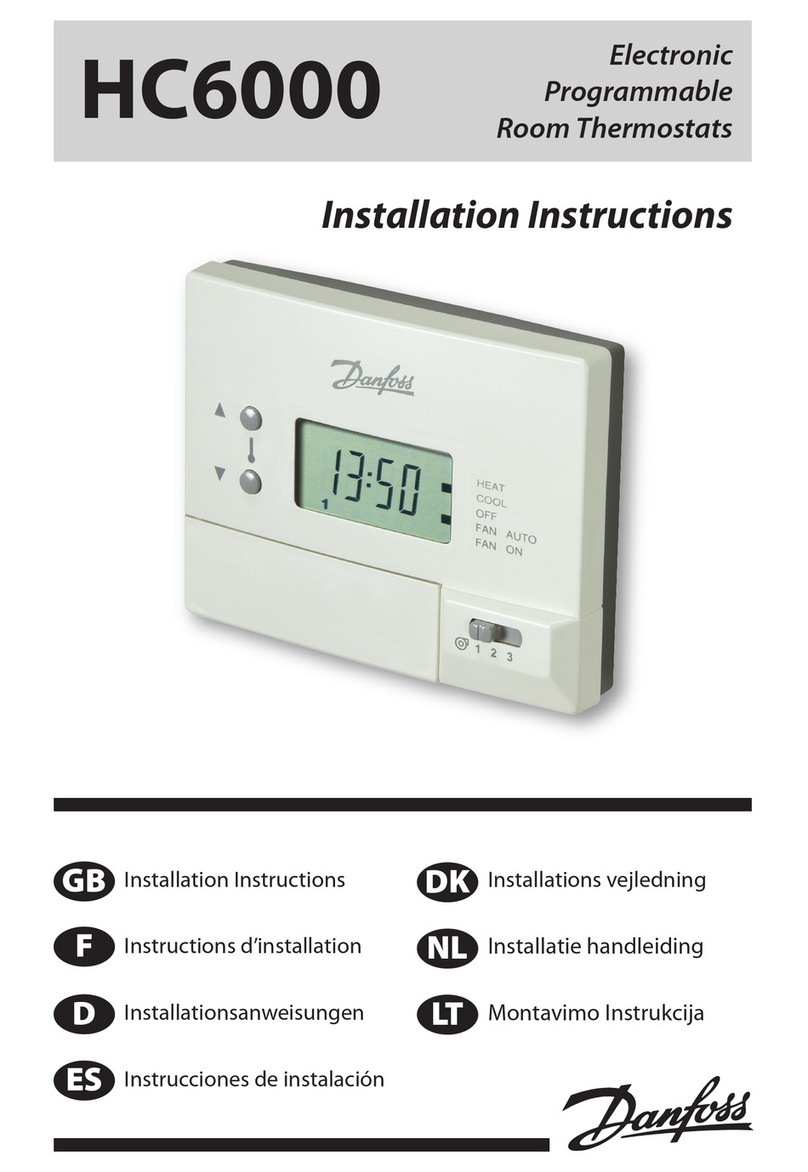 Danfoss HC6110-3 User manual