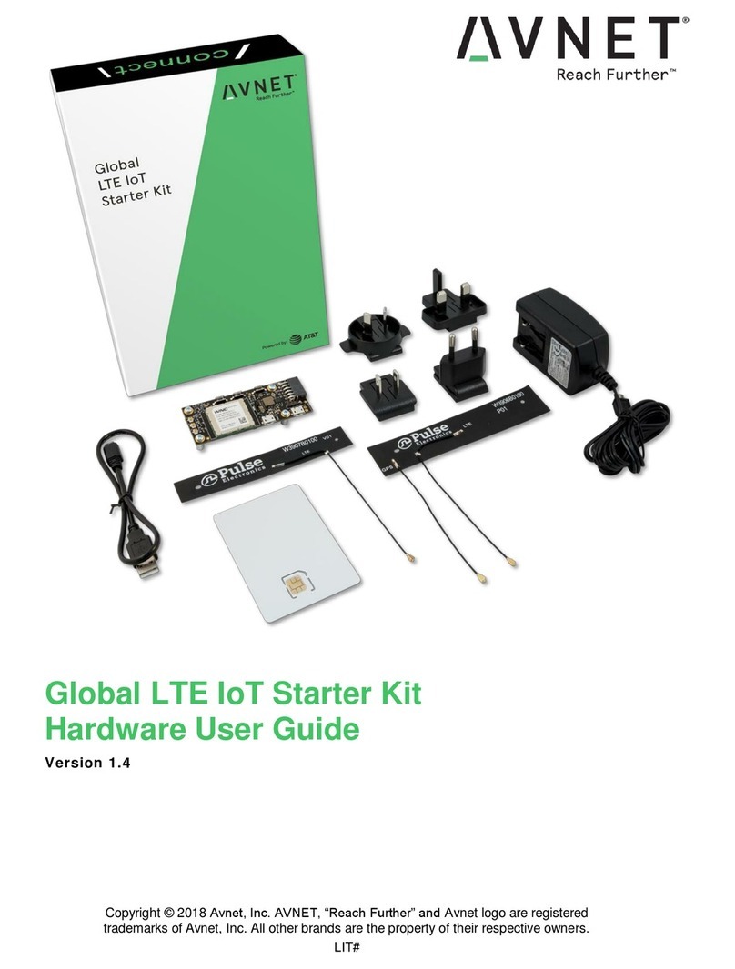 Avnet AES-ATT-M18QWG-SK-G Hardware user's guide