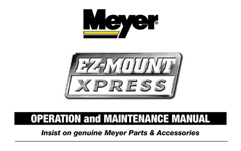 Meyer EZ-MOUNT XPRESS AG-7.5 Operation and maintenance manual