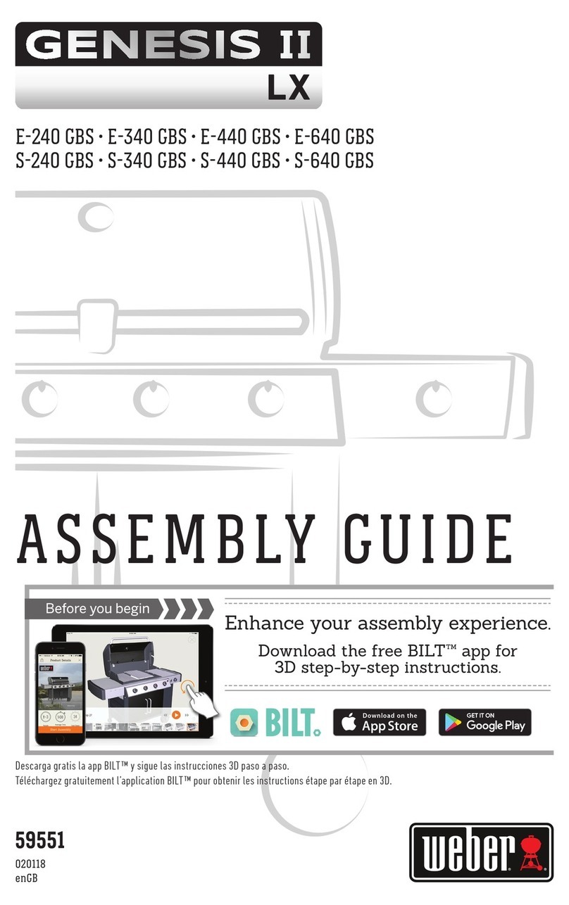 Weber genesis II LX E-240 GBS User manual