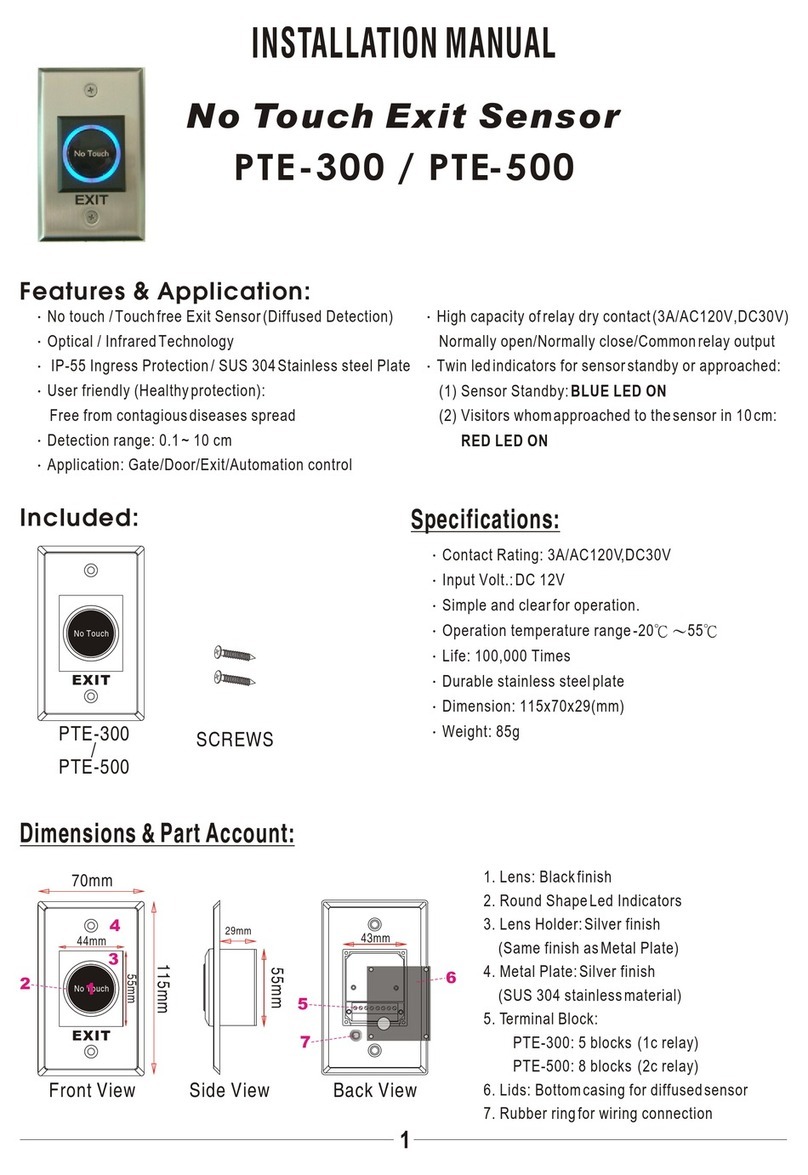 E-SCS PTE-300 installation manual