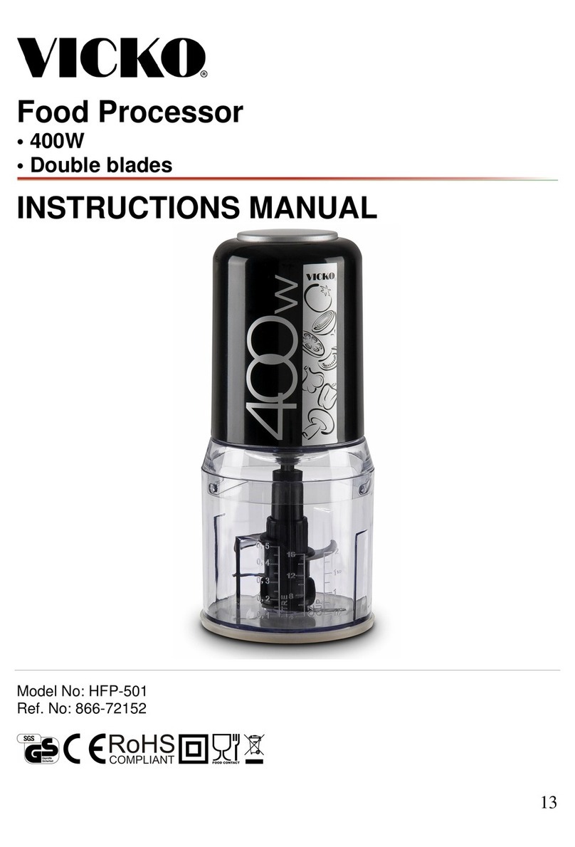 Vicko HFP-501 User manual