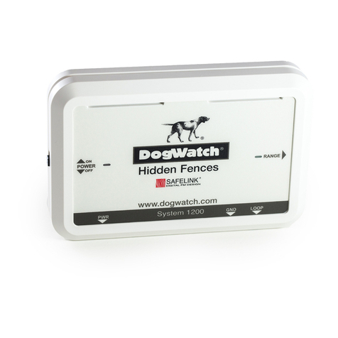 DogWatch System 1200 operating instructions