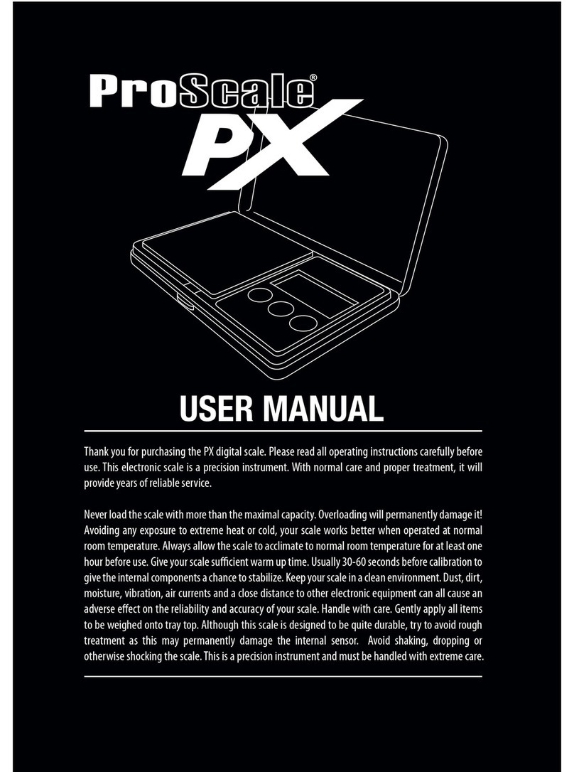 Proscale PX User manual