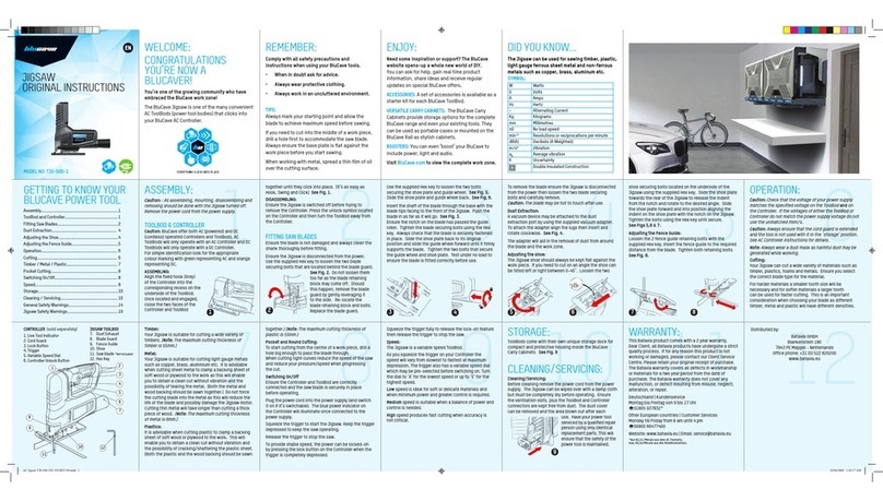 Blucave TJS-500-1 Original instructions