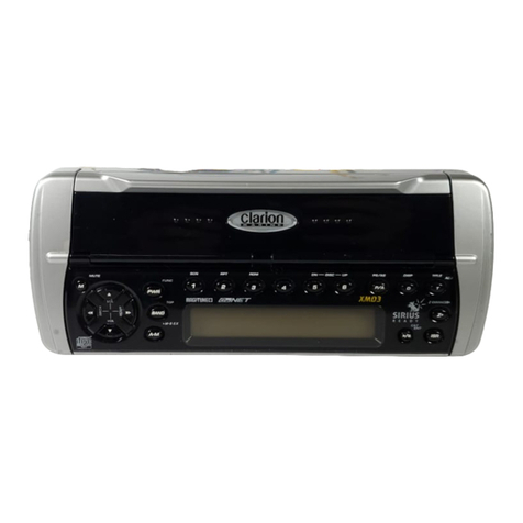 Clarion XMD3 User manual