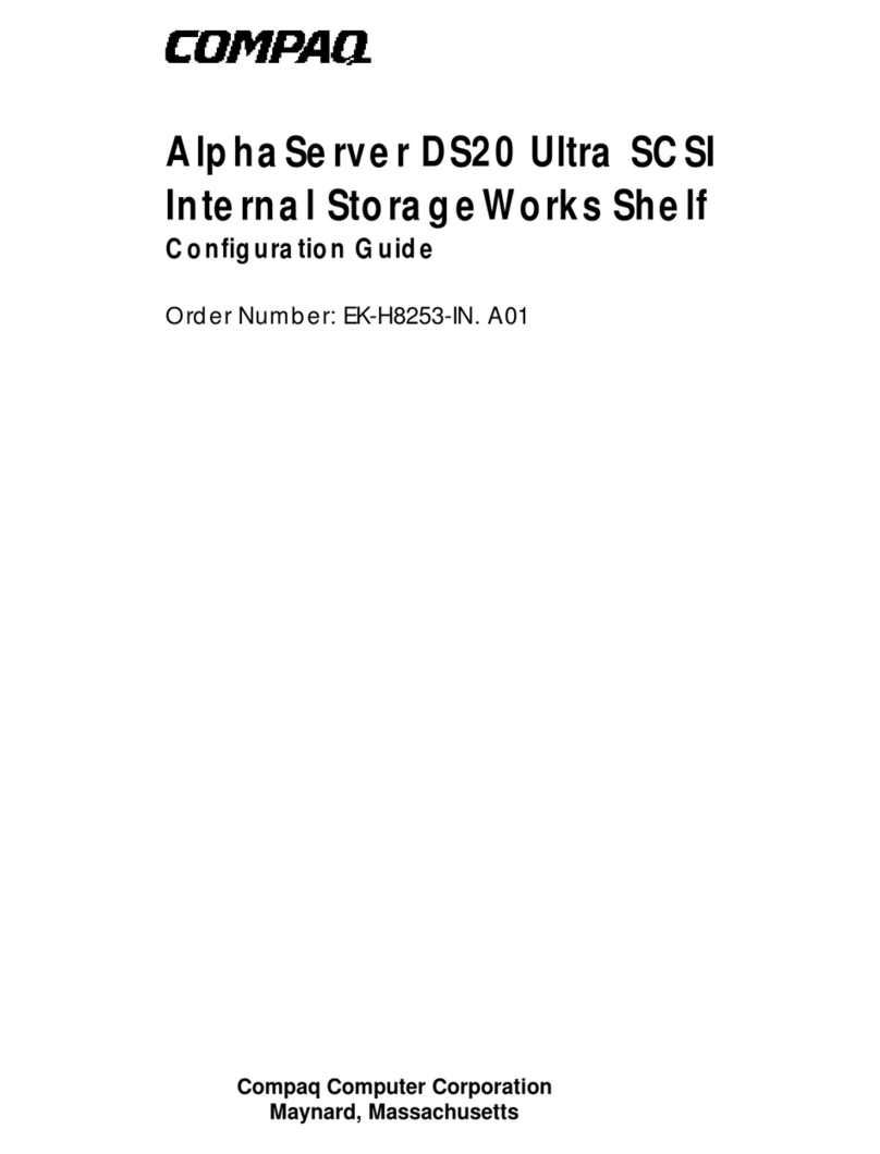 Compaq AlphaServer DS20 Configuration guide