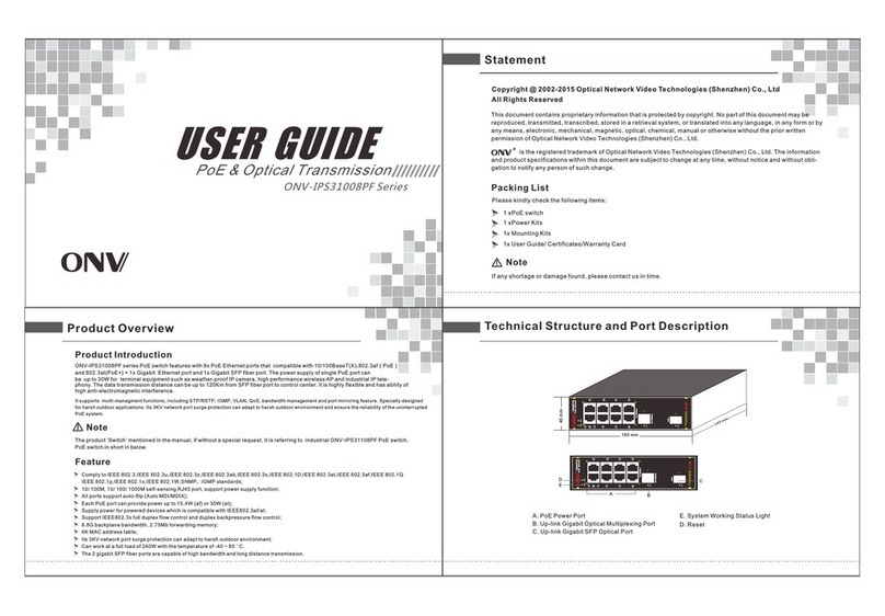ONV ONV-IPS31008PF user guide