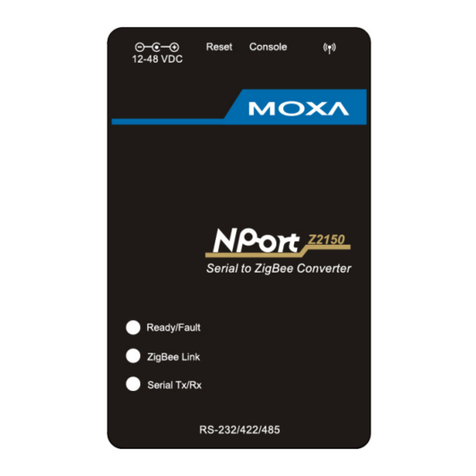 Moxa Technologies NPort Z2150 User manual