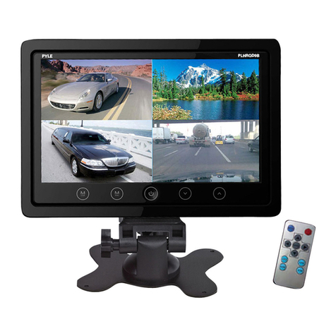 Pyle PLHRQD9B User manual