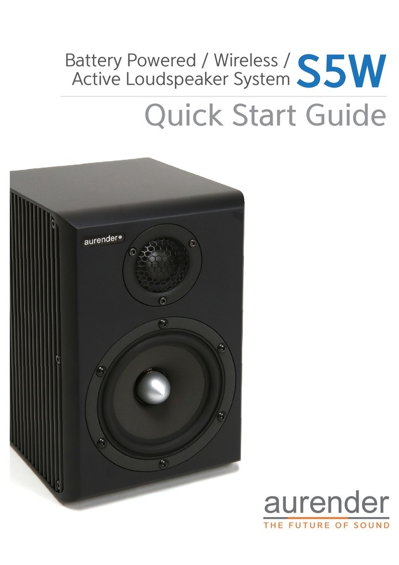 Aurender S5W quick start guide