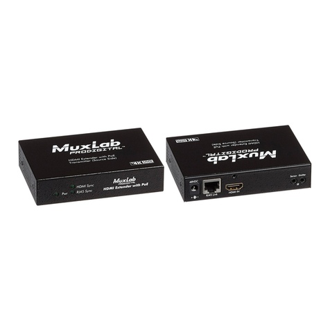 MuxLab 500451-POE User manual