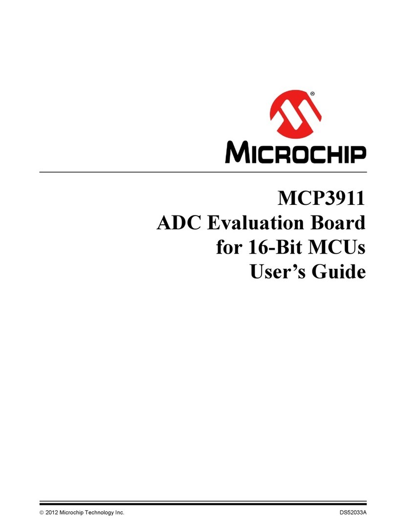 Microchip Technology MCP3911 User manual