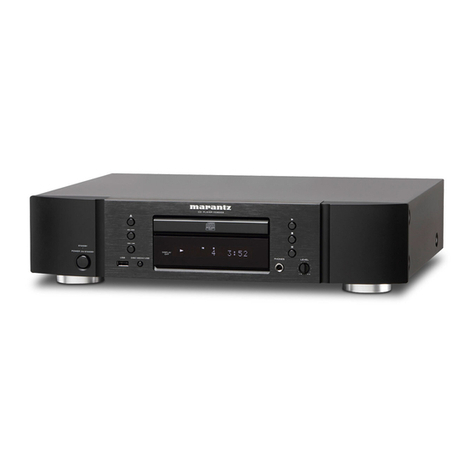 Marantz CD6003 User manual