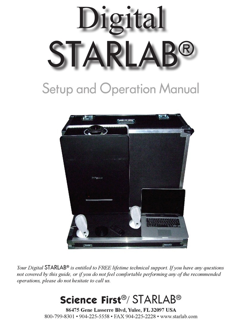 Star Lab Science First Digital STARLAB Setup and operation manual Star Lab Science First Digital STARLAB Setup and operation manual